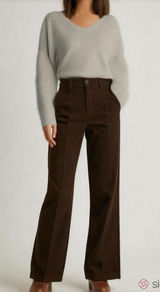 Vintage Wrangler Leather Pants Caramel Brown Jeans Slacks Cottagecore Western Photo 0