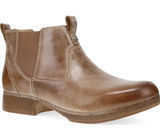 Dansko Michele Chelsea Boot, Tan Waxy Brush Off, Size EU38/US7.5 NWOT Photo 0