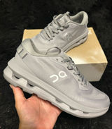 ON CLOUDZONE alloy rock athletic running lace up shoes sneakers women’s 7.5 new Photo 0