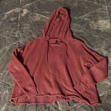 American Eagle Outfitters Maroon Hoodie Sweater Photo 0