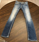 Rock Revival Women’s Kai Straight Leg Jeans-Size 26x32 Photo 0