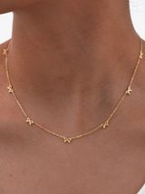 NEW Delicate Gold Butterfly Charm Necklace - Women's Jewelry Photo 0