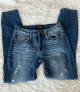 Judy Blue Relaxed Fit Jeans Medium Wash Stretch Denim Women’s sz 5/27 ^ Photo 0