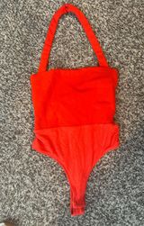 superdown Halter Bodysuit Red Photo 0