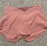 Lululemon Speed Up Shorts 4" Mid-Rise peach Photo 0