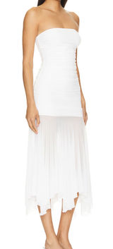 Revolve white midi dress  Photo 0