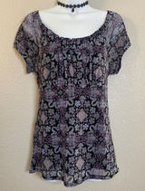Whimsigoth Babydoll‎ Top Small Y2K Mesh Witchy Fairy Grunge Dark Feminine 2000s Photo 0