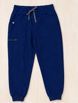FIGS Zamora Jogger Scrub Pants Technical Collection Navy Sz L Medical Photo 0