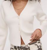 Abercrombie Cream Cardigan Photo 0