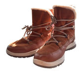 Ryka Alpine Womens 9W Brown Leather Suede Faux Fur Water Repellent Winter Boots Photo 0