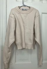 Women’s ZARA Long Sleeve knit sweater crewneck Photo 0