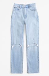 Abercrombie and Fitch Ultra High Rise 90s Straight Jean Size 10 Photo 0