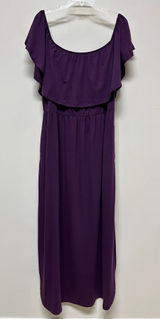 NWT Nemidor Purple Maxi Dress with Pockets size 18 Photo 0