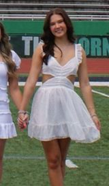 White Mini Dress Photo 0