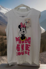 UniqloxDisney NWT Minnie Mouse Mickey+Friends Summer Vacation Tank M OLDSTOCK Photo 0