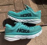 Hoka Bondi 7 turquoise and white Women’s 9 Photo 0
