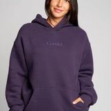 NWT COMFRT SIGNATURE HOODIE Blackberry size S Photo 0