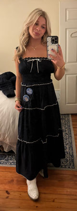 Windsor Black Maxi Dress Photo 0