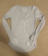 Aerie Waffle Knit Long Sleeve Top Photo 0