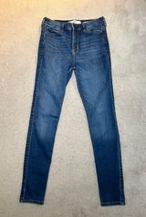High Rise Super Skinny Denim Jeans Size 7 Photo 0