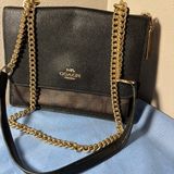 Coach Black and Brown signature Crossbody Bag Photo 0