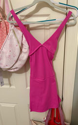 Pink Free People Dress Mini Photo 0