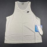 New Balance Tank Top Womens Medium White CoolMax Mesh Running Singlet NWT Photo 0