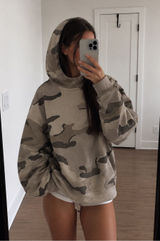 Out From Under Ryan Camo Oversized Hoodie Sweatshirt Photo 0