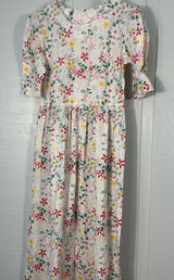 The EWE White Floral Short Sleeve Dress Size Small NWT Photo 0