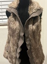 Ashley Outerwear Faux Fur Vest Photo 0