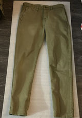 7 For All Mankind 7FAMK Olive Jeans 30 Boho Casual Minimalist Preppy Classic Photo 0