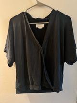 Anthropologie Draped Short-Sleeve Top Photo 0