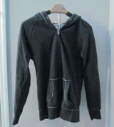 Aerie Zip‎ Up Hoodie XS Grey Casual Fleece Long Sleeve Loungewear Photo 0