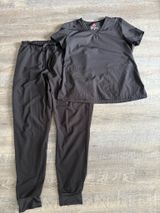 Natural Uniforms Scrubs Set Black Size M Photo 0