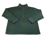 Victoria Secret Sweater Womens Pullover‎ Quarter Zip Green Country Casual Ladies Photo 0
