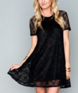 Show Me Your‎ MuMu Black Nick's Babydoll Dress Photo 0