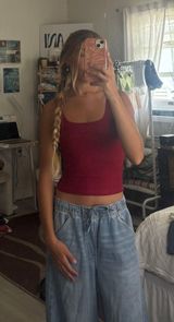 Soft Red Tank Size XS Photo 0