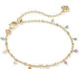 Kendra Scott Camry Gold Beaded Strand Necklace in Pastel Mix Photo 0