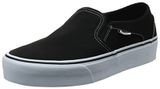 Vans Asher Platform Slip On Sneaker Low Top Classic Canvas Skater Black W9 M7.5 Photo 0