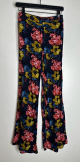 Abercrombie And Fitch Pants Womens 2 Wide‎ Leg Floral Lightweight Comfort CP24 Photo 0