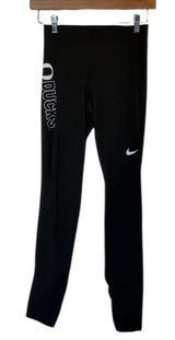 NIKE DriFit University of Oregon Ducks Black Yoga Pants Athletic Leggings Small Photo 0