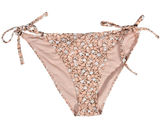 Aerie Floral Print Side Tie Cheeky Bikini Bottoms XL NWT Photo 0