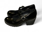 Dirty Laundry Black Mary Jane Block Heels size 8 Photo 0