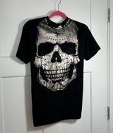 Affliction Small  skull t shirt Photo 0