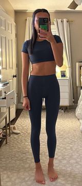 Two piece athletic set Blue Photo 0