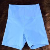 NWOT Girlfriend Collective Biker Shorts Size XS Blue‎ Photo 0