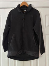 The North Face Womens Black Sherpa Fleece Full Zip Jacket High Pile Coat M Photo 0
