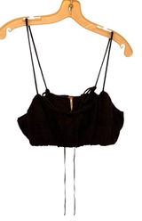 Free People Black Crop‎ Top nwt Photo 0