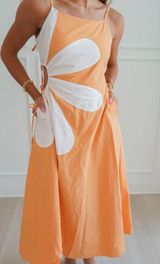 Juliet midi dress Orange Size M Photo 0