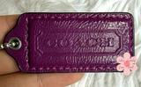 2" COACH Fob Bag Charm Hang tag Hangtag Photo 0